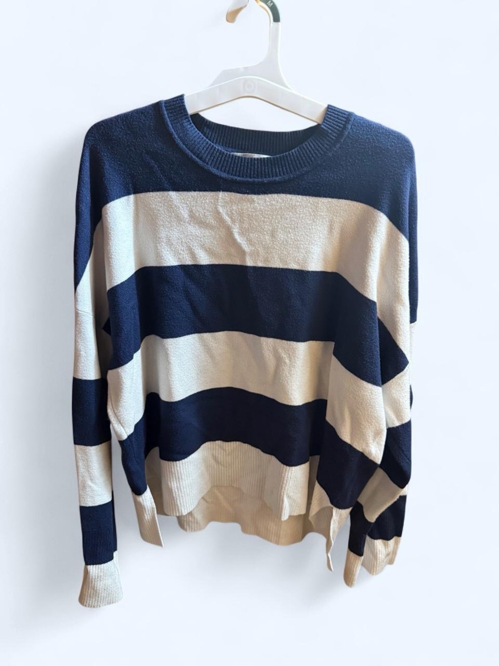 Abercrombie & Fitch Rugby Stripe Knit Sweater